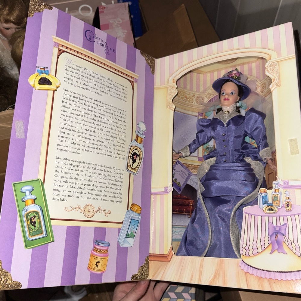 Vintage Mattel Avon Barbie as Mrs P.F.E. Albee First Series Special Edition 1997